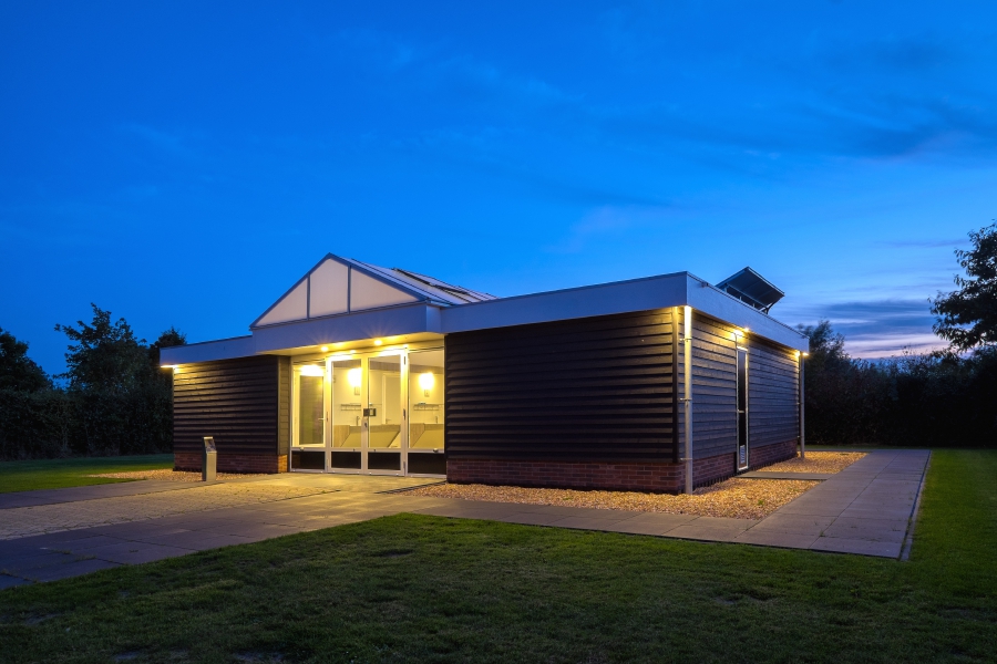 Nieuw toiletgebouw